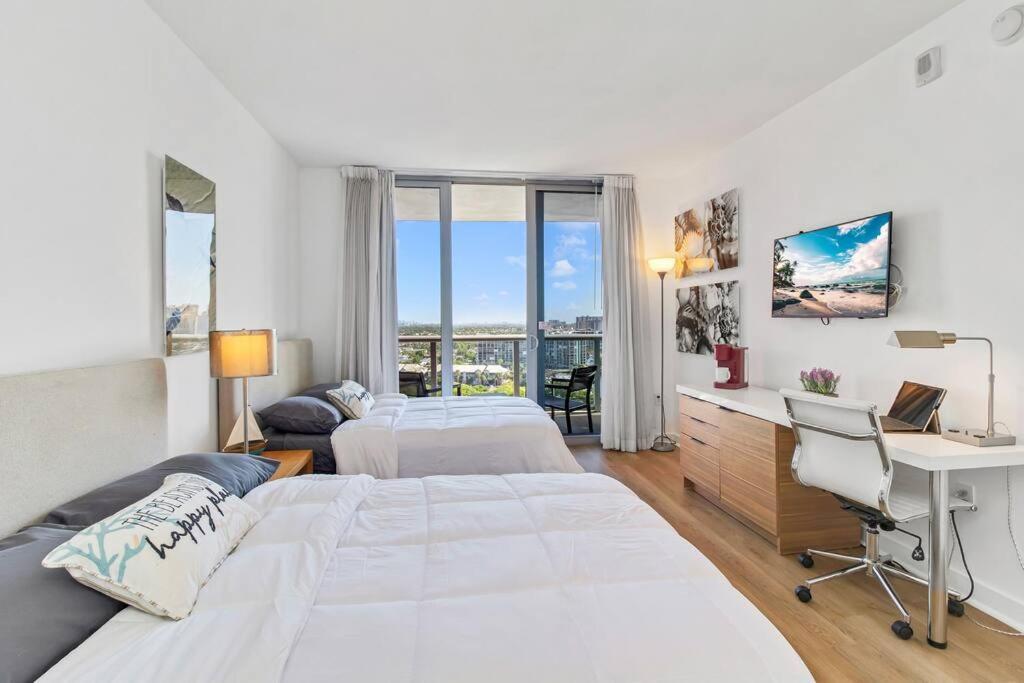 Ocean View 2Br 2Bth Hallandale Beach Miami Ft Lauderdale Eksteriør bilde